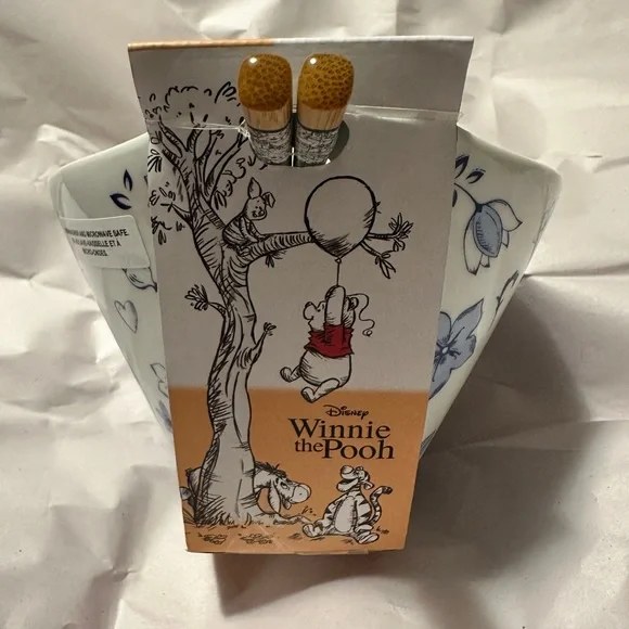 Disney Winnie The Pooh Blue Dreams Noodle Bowl - Picture 4 of 6